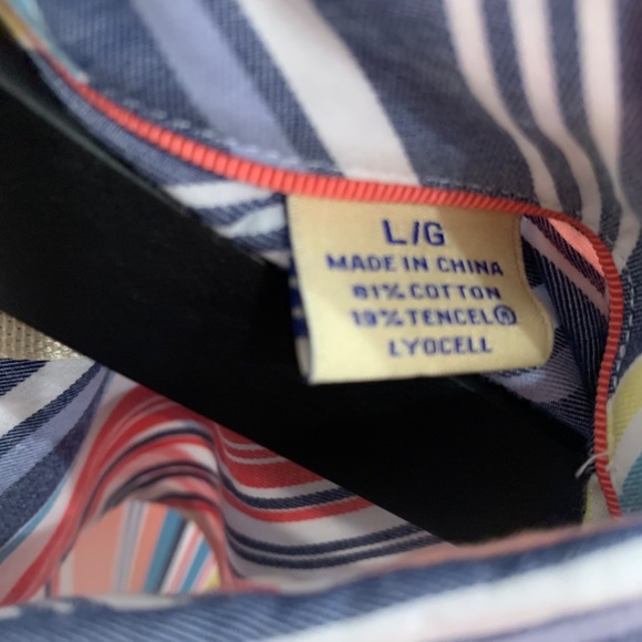 Tommy Bahama Button Down Shirt, Size Large - Picture 4 of 5